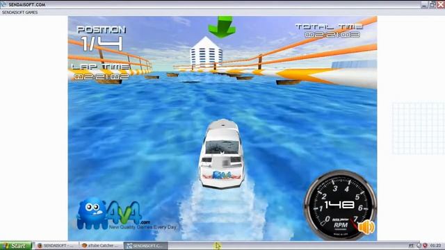 3D Storm Boat Free Download Game смотреть онлайн