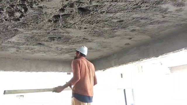 Plaster Techniques of ceiling_Bangladesh mason Ceiling plastering смотреть онлайн