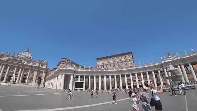РИМ часть 2. Ватикан в июле. смотреть онлайн