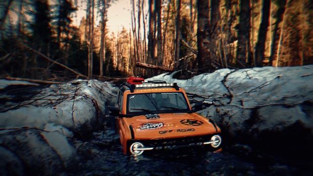 Радиоуправляемый Форд Бронко 4x4 разработанный для приключений Yikong 4083 V3 1/8 смотреть онлайн