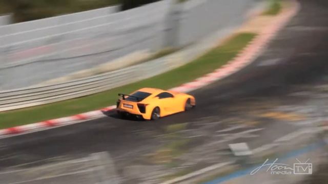 LEXUS LFA @ THE NURBURGRING смотреть онлайн