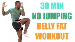 Brian Syuki - No Jumping Belly Fat Workout / 30 Minute Flat Belly Workout