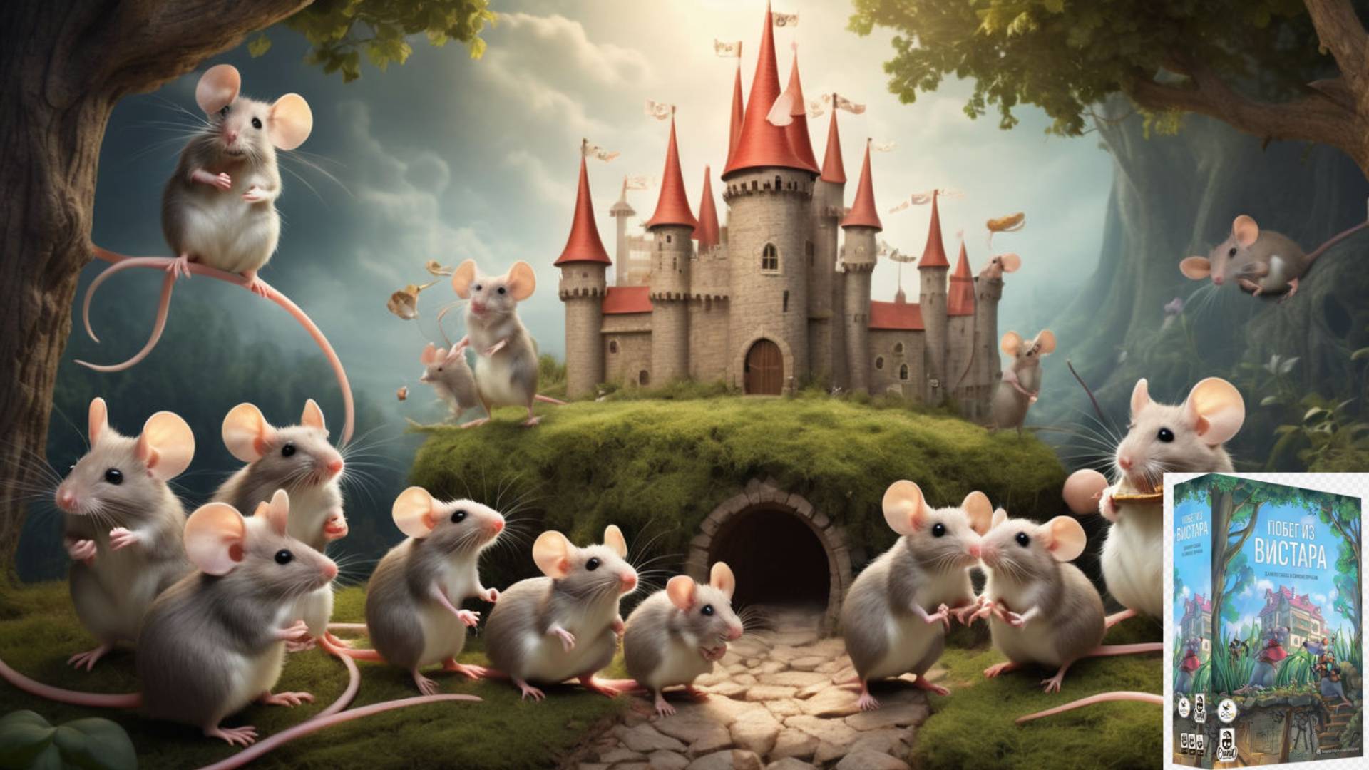 Настольная игра Побег из Вистара / Играем вдвоем / Crowd Games