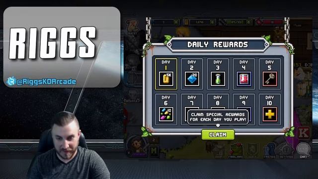 Bit Heroes Riggs Review Game play 1 смотреть онлайн