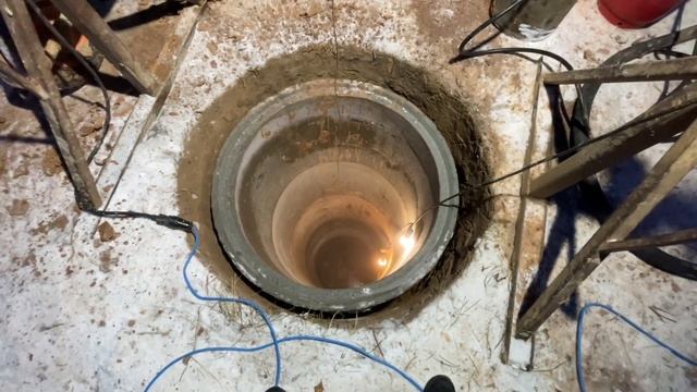 Качественный колодец 8 колец зимой смотреть онлайн