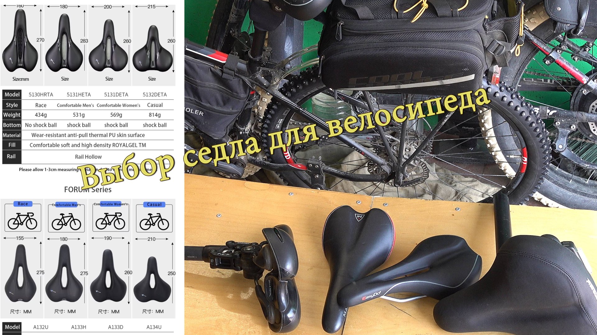 Выбираем велоседло смотреть онлайн