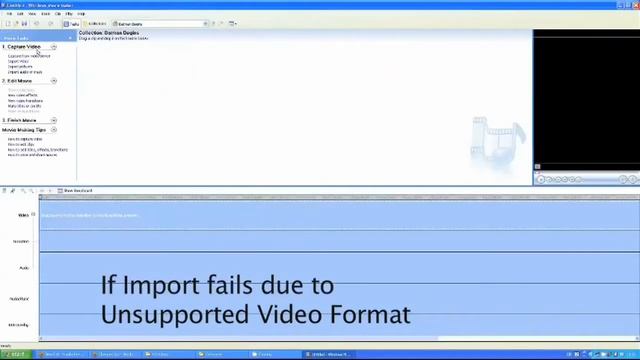 IMPORT ANY FORMAT VIDEO IN MOVIE MAKER смотреть онлайн