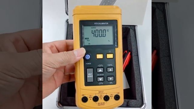 YHS501 Digital RTD Temperature Signal Process Calibrator Meter Tester смотреть онлайн
