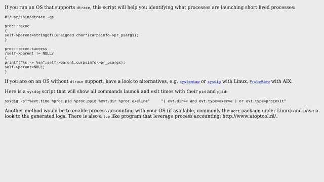 Unix & Linux: How to find out the process(es) that forks a lot? (3 Solutions!!) смотреть онлайн