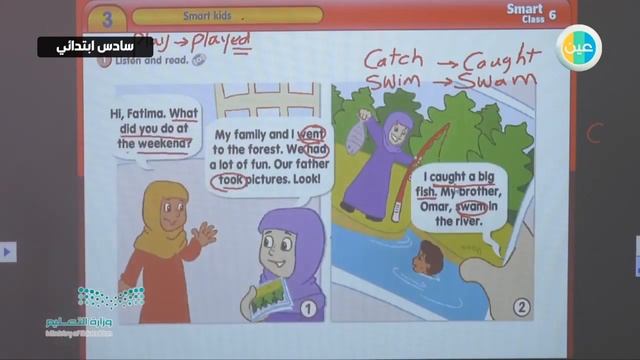 دروس عين smart kids – اللغة الانجليزية – السادس الابتدائي смотреть онлайн