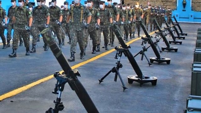 Novo lote de Morteiros médio de 81 mm, entregue ao Exército Brasileiro смотреть онлайн