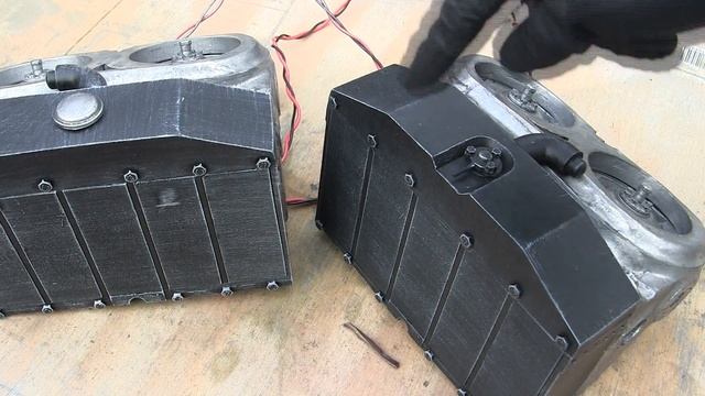 Armortek Late Tiger I Project video #11 (Functional cooling fan cluster) смотреть онлайн