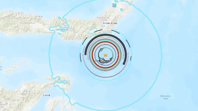 Indonesia Earthquake Today | Magnitude 6.2 offshore earthquake occurs in the Molucca Sea смотреть онлайн