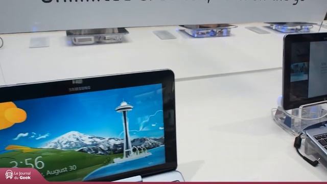 IFA 2012 : Preview tablette Samsung ATIV PC sous Windows 8 смотреть онлайн