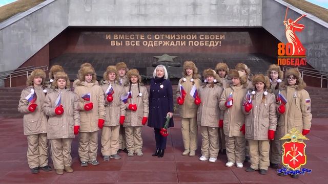 Общественный совет при областном полицейском Главке присоединился к флешмобу «С нами Победа!» смотреть онлайн