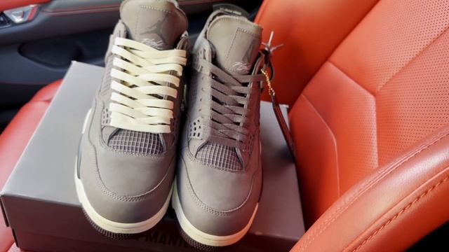 Air Jordan 4 A Ma Maniere Lace Swap смотреть онлайн