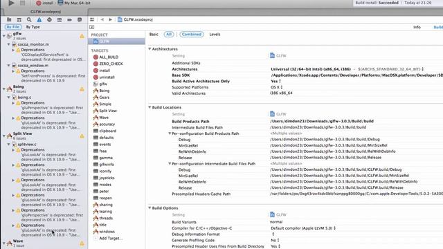 Installing GLFW3 ( Xcode 5 Edition ) смотреть онлайн