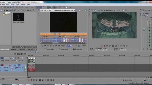 Sony Vegas Pro Tutorial Basics Part 1 смотреть онлайн