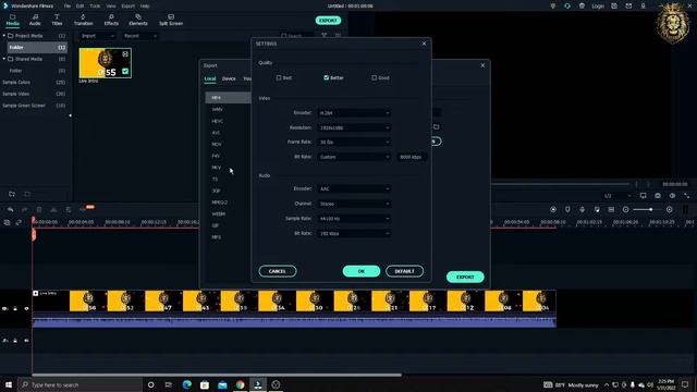 Filmora video export settings for YouTube | Filmora Tutorial Part 4 смотреть онлайн