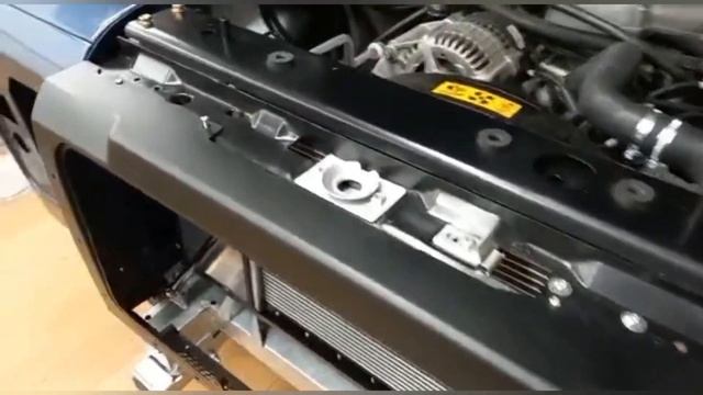 restoration landrover 90 fitting radiator grill an housing parts смотреть онлайн