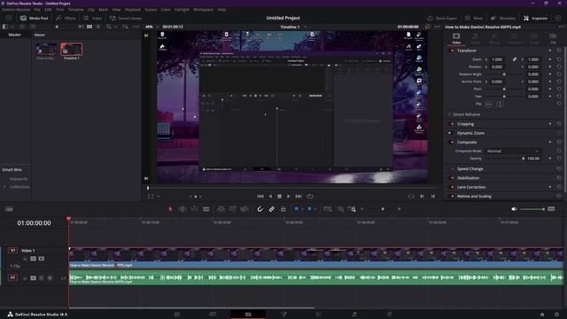 How to Reverse Audio in DaVinci Resolve 18 смотреть онлайн