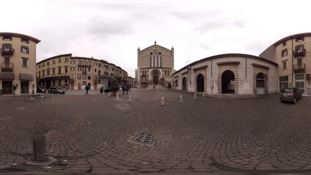 360 video: San Fermo Maggiore Church, Verona, Italy смотреть онлайн