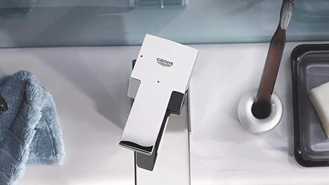 GROHE Sail Cube | Waschtischbatterie | chrom | 23435000, Silber смотреть онлайн