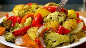 ВСЕ в ВОСТОРГЕ! Овощное рагу с картошкой и брокколи - ОЧЕНЬ ВКУСНЫЙ РЕЦЕПТ!