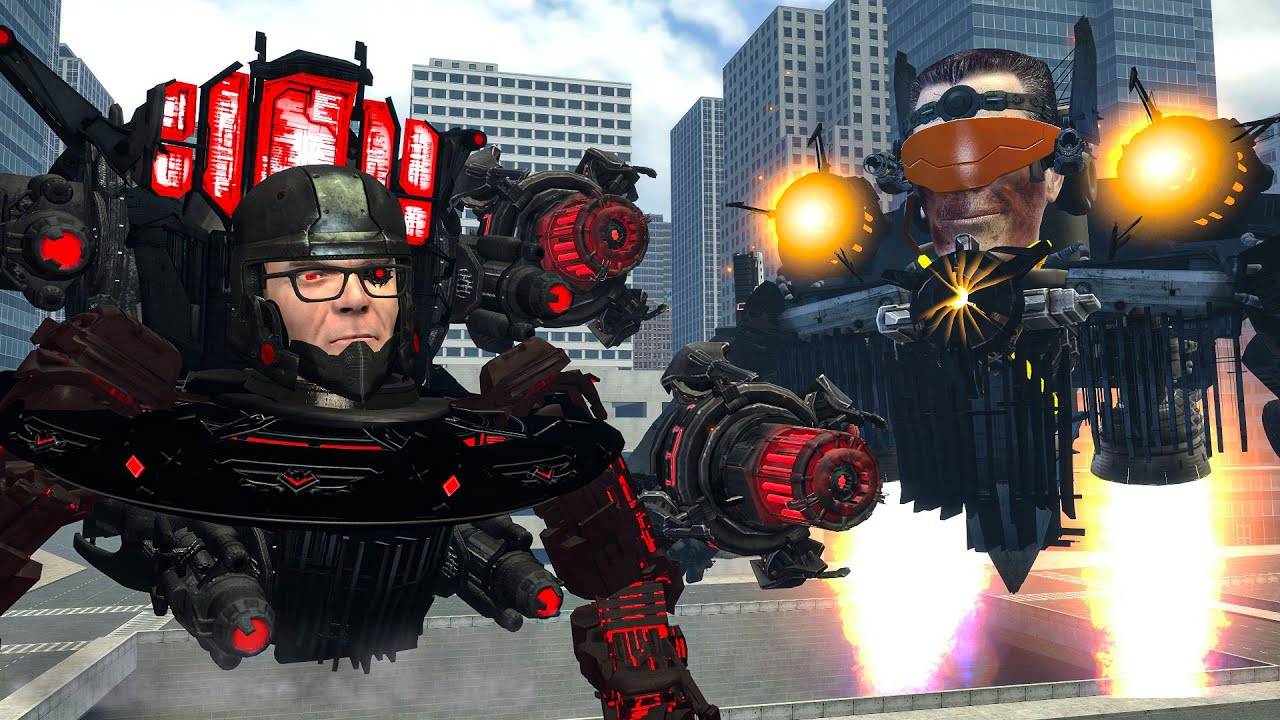 НОВЫЙ УЛУЧШЕННЫЙ ASTRO KLEINER VS G-MAN 5.0! - ТУАЛЕТ SKIBIDI В МОДЕ GARRY'S смотреть онлайн