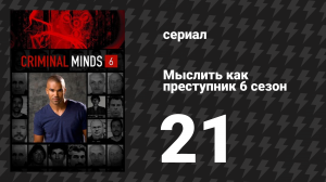 Мыслить как преступник 6 сезон 21 серия «Незнакомец» (сериал, 2005-2020)