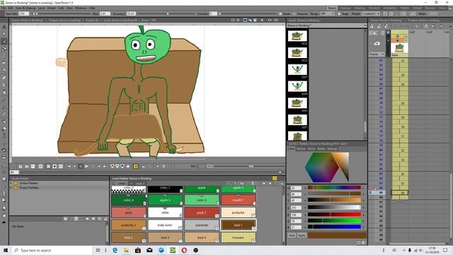 OpenToonz - how to fix copy, paste insert frame - tutorial EN смотреть онлайн