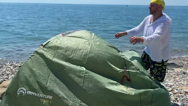 Собрал палатку Outventure Teslin 3 👍 купленную на маркетплейсе за 7500 рублей смотреть онлайн