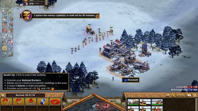 Прохождение Rise of Nations. Завоевание мира (Испания). Часть 13 - Марш-бросок смотреть онлайн