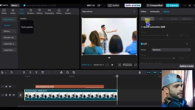 COMO EDITAR VÍDEOS E ADICIONAR AUDIO NO CAPCUT (PASSO A PASSO) смотреть онлайн