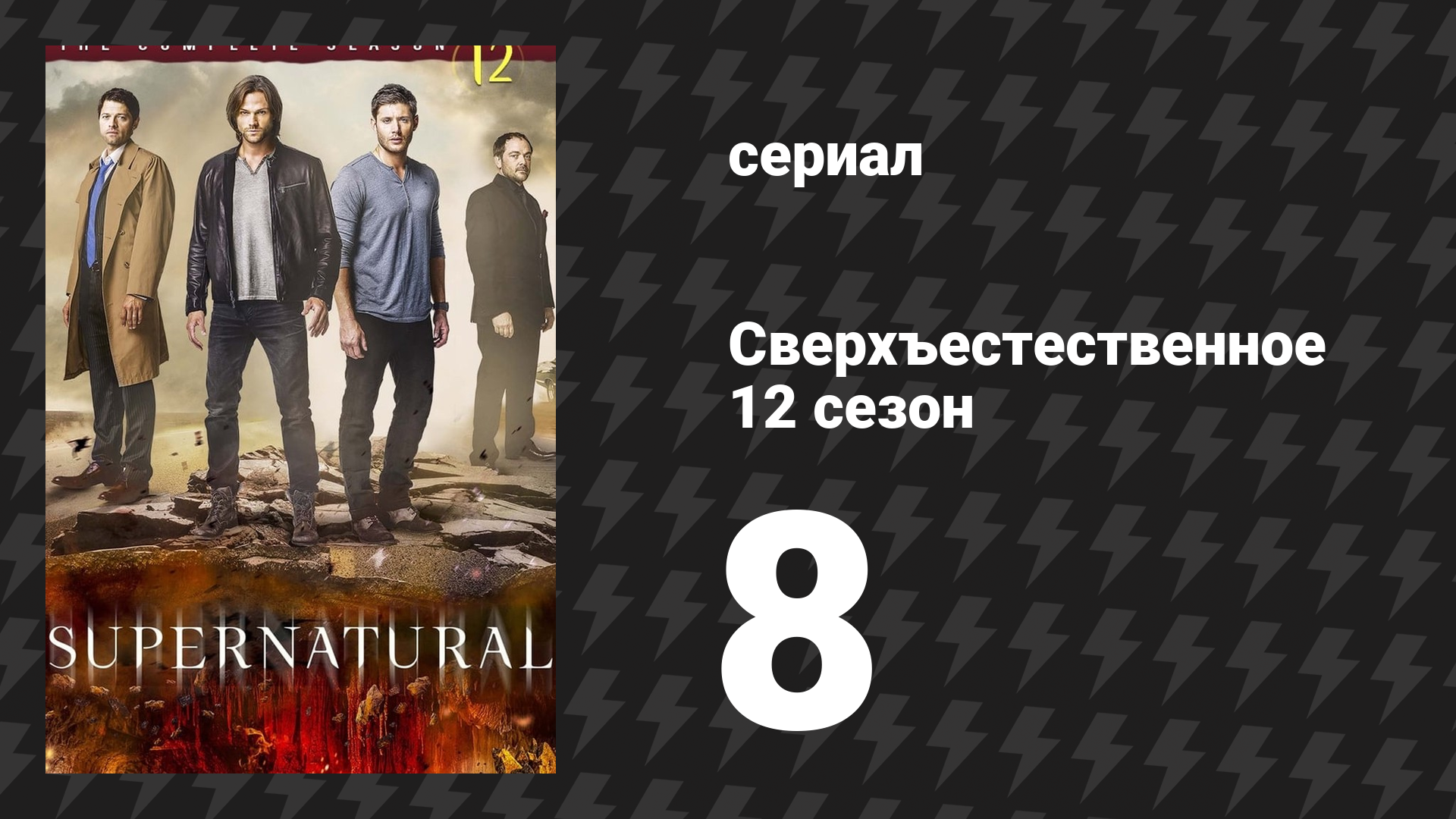 Сверхъестественное 12 сезон 8 серия «ПрезиЛюц» (сериал, 2016) смотреть онлайн