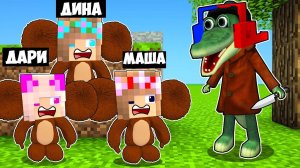 ЧЕБУРАШКА И КРОКОДИЛ ГЕНА ПРЯТКИ В МИРЕ в МАЙНКРАФТ НУБ И ПРО ВИДЕО ТРОЛЛИНГ MINECRAFT Евгенбро