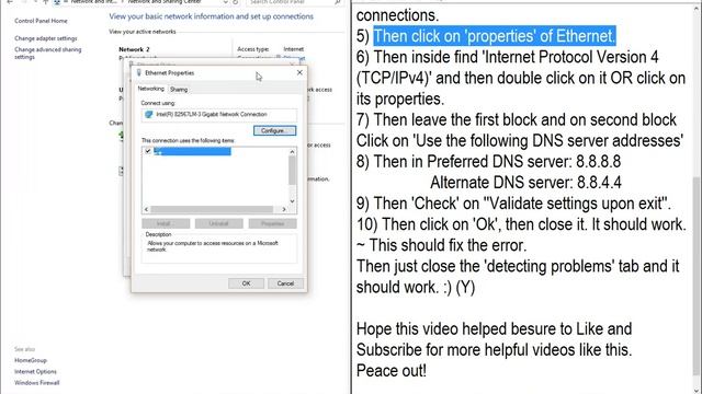 HOW TO FIX DNS SERVER COULD NOT BE FOUND (WORKING) 2016/2017 смотреть онлайн