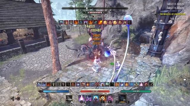 Eso - Magsorc dps test 70k no Siroira ps4 eu смотреть онлайн