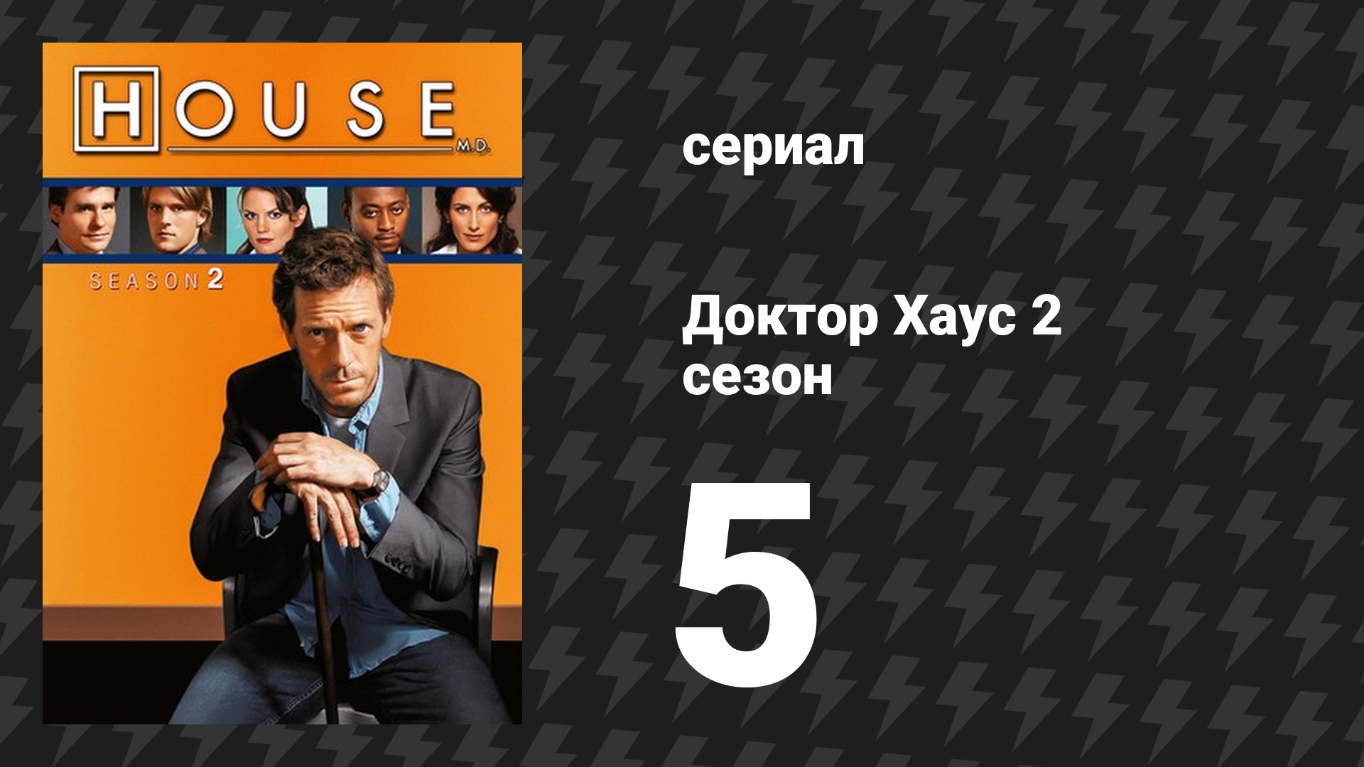 Доктор Хаус 2 сезон 5 серия «Папенькин сынок» (сериал, 2005) смотреть онлайн