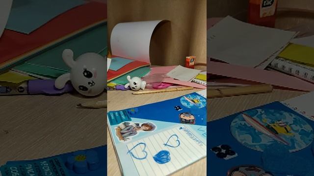 делаю💙 сине-голубую 💙 страницу в моём блокноте смотреть онлайн