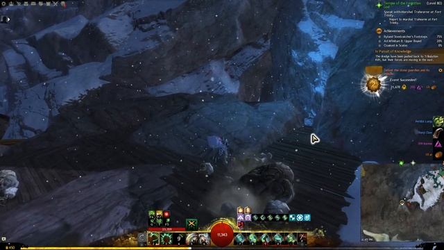 Dredgehaunt Cliffs Jumping Puzzles two for one Guild Wars 2 2022 | GW2 смотреть онлайн