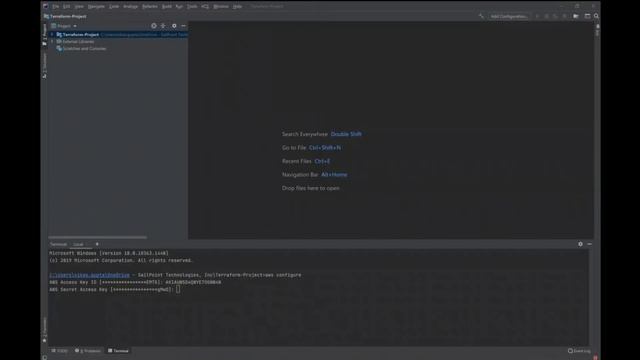 Configure AWS CLI with IntelliJ IDEA to start working on Terraform смотреть онлайн