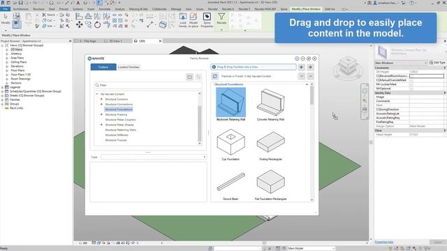 Easily manage your Revit content with the Naviate Family Browser смотреть онлайн
