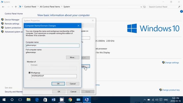 Windows 7 8.1 10 How to rename your PC on the Network for easy identification смотреть онлайн