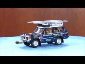 Модель Range Rover Transamericas expedition