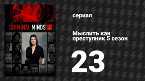 Мыслить как преступник 5 сезон 23 серия «Наш самый тёмный час» (сериал, 2005-2020)