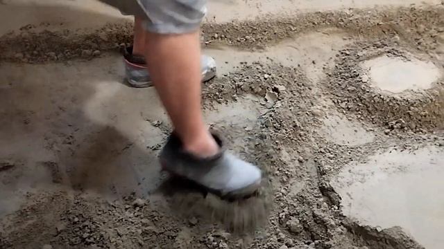 Полусухая стяжка своими руками смотреть онлайн