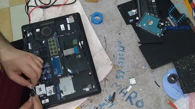 Laptop Dell Latitude E5450 dead,shorted,short circuit repair part 2 смотреть онлайн