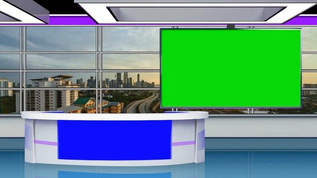 Футаж - Студия [ Studio 1 ] ¦ Экран Green Screen ¦ Фон для видео ¦ Все для видеомонтажа смотреть онлайн
