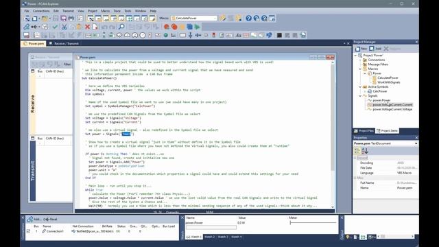 PCAN Explorer 6: Support Demo - Using Signals with VBScript - Part 1 смотреть онлайн
